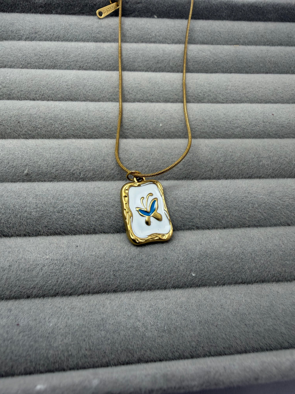 Azure Bloom Necklace