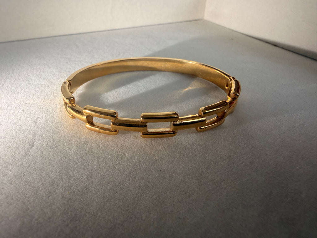 Interlock Cuff Bracelet