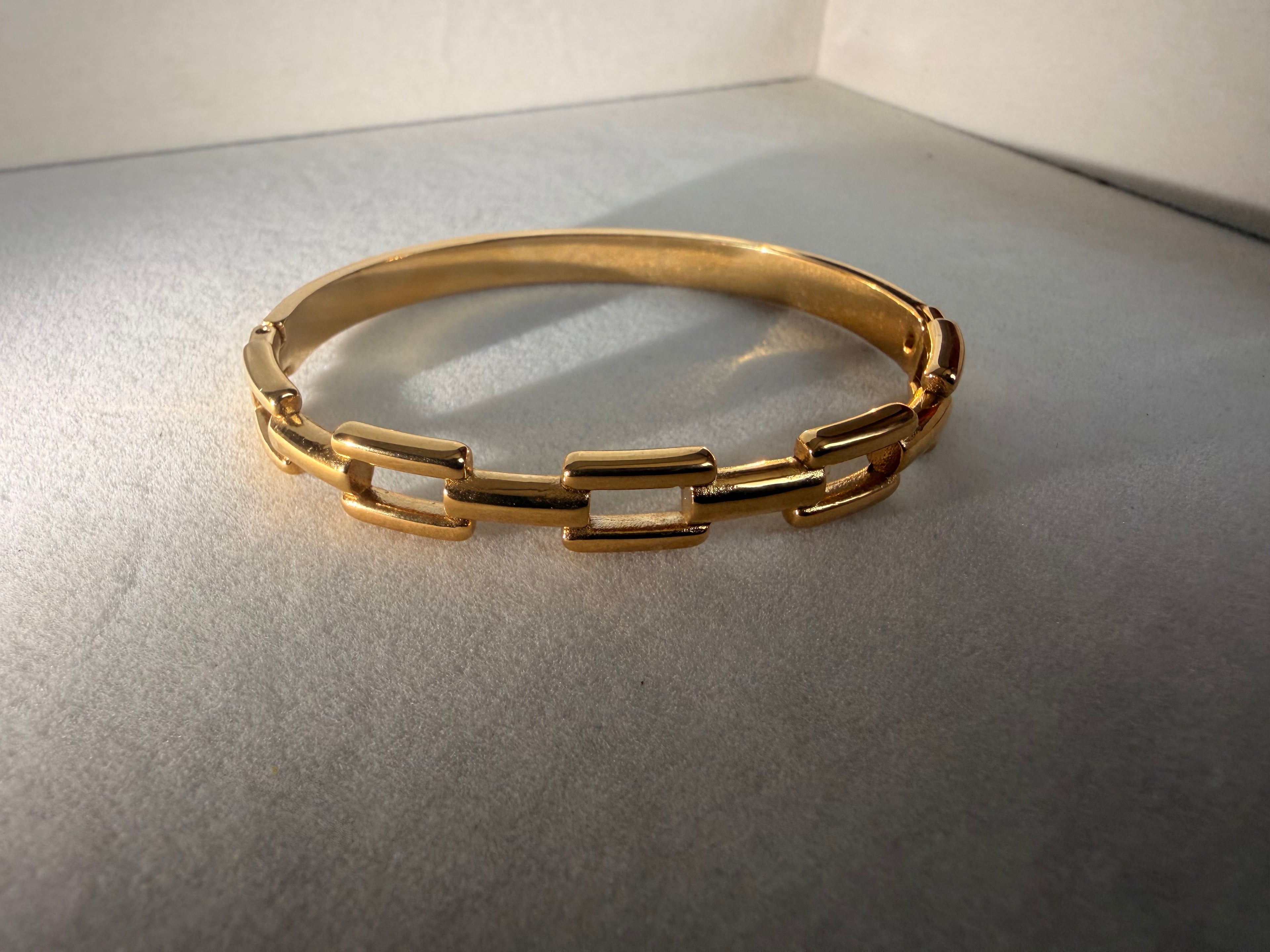 Interlock Cuff Bracelet