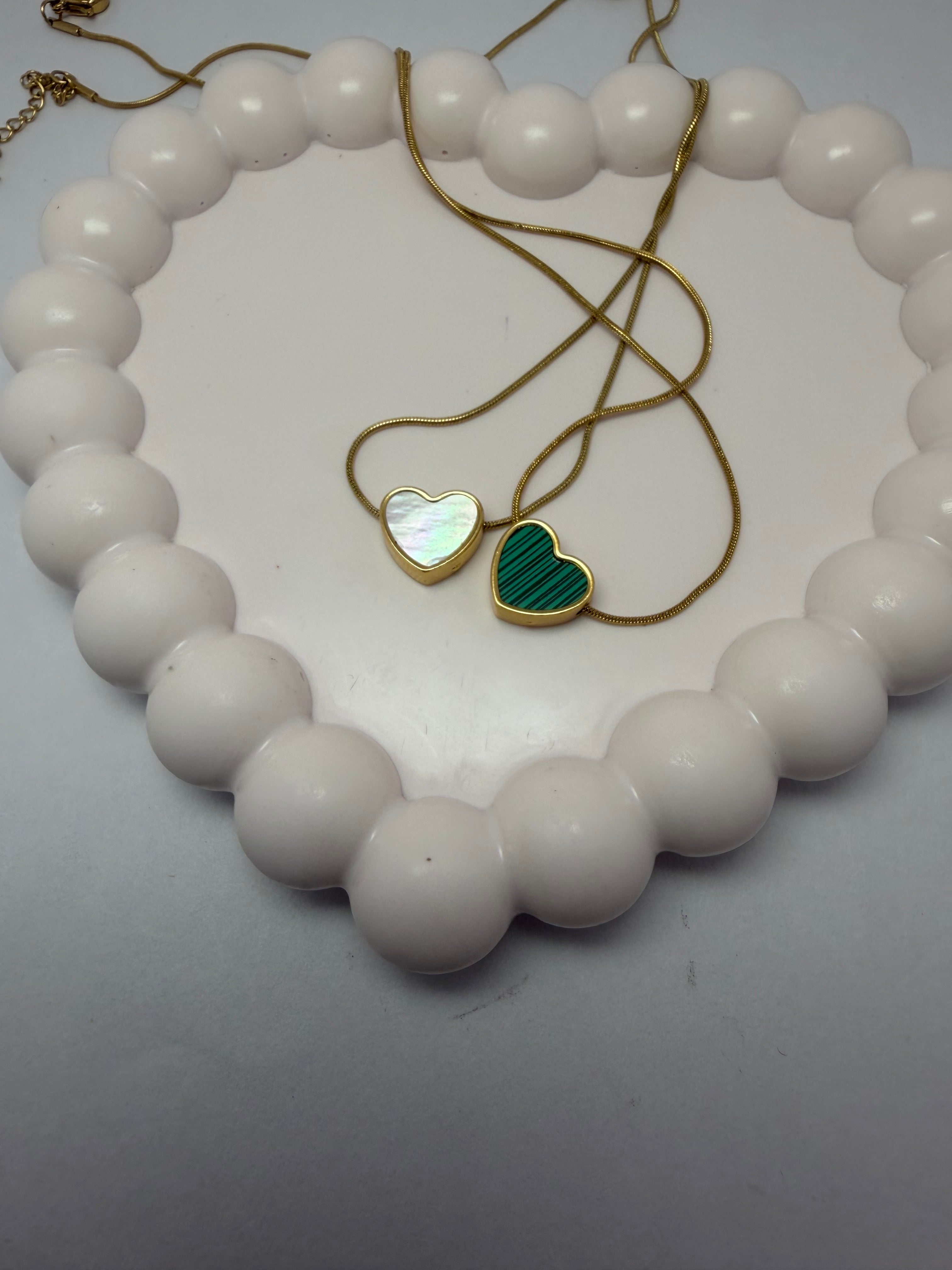 Aurora Heart Necklace