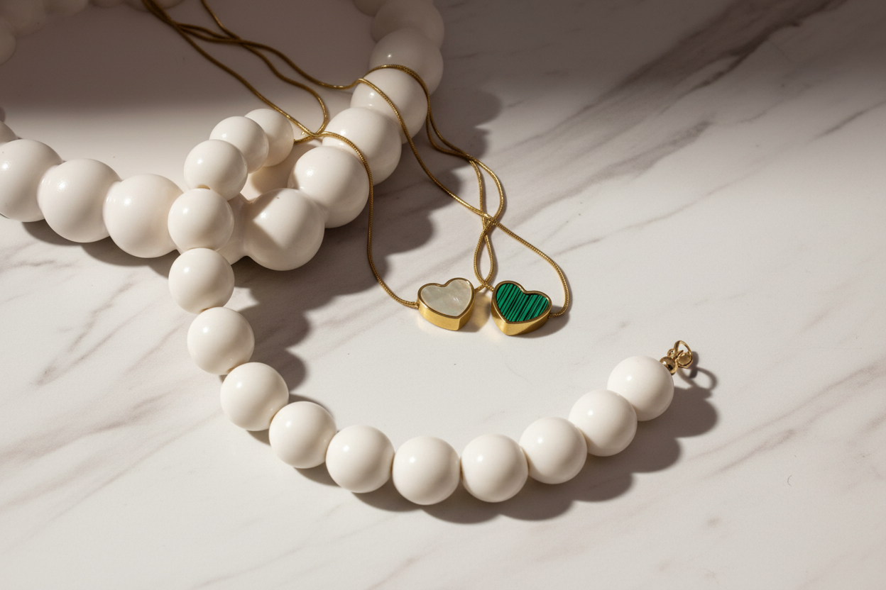 Aurora Heart Necklace