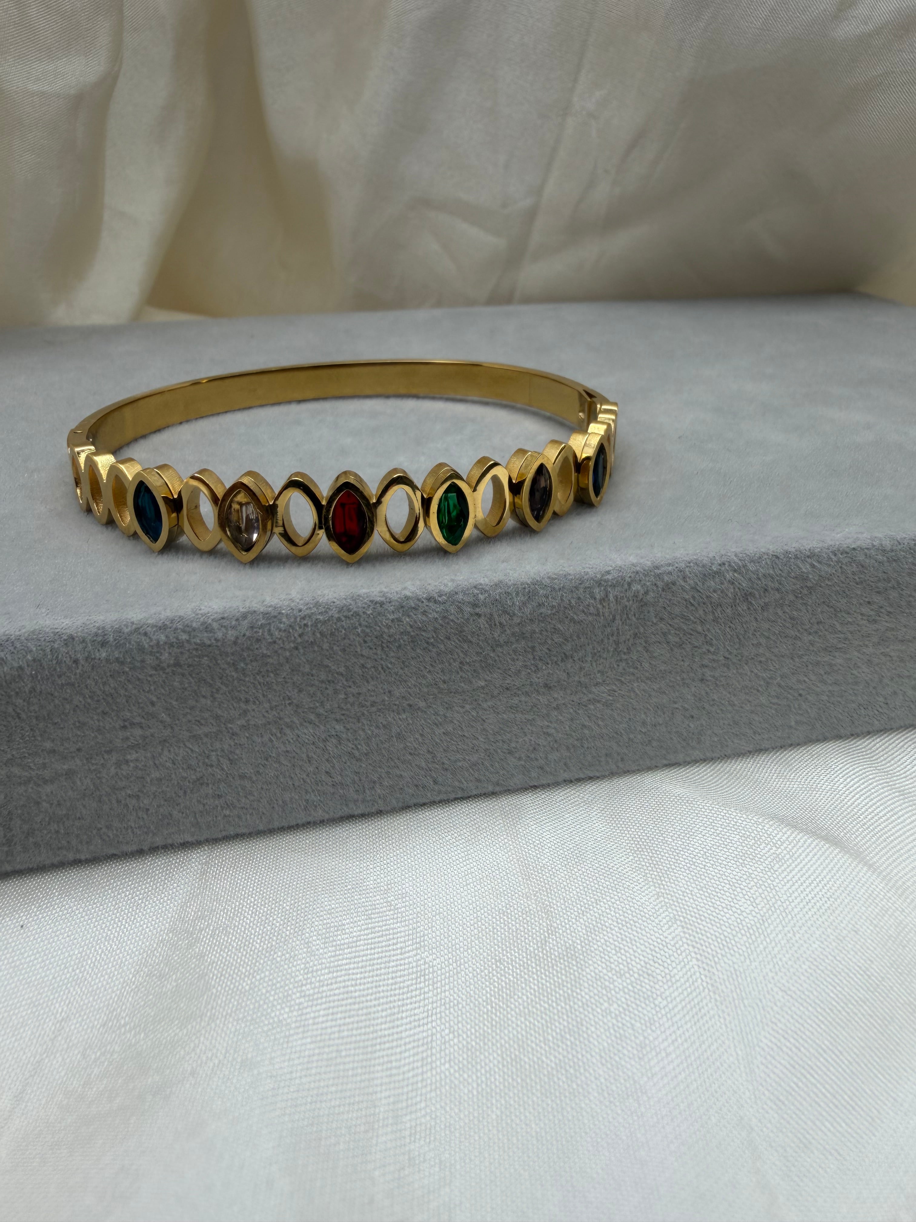 Rainbow Roulette Bangle