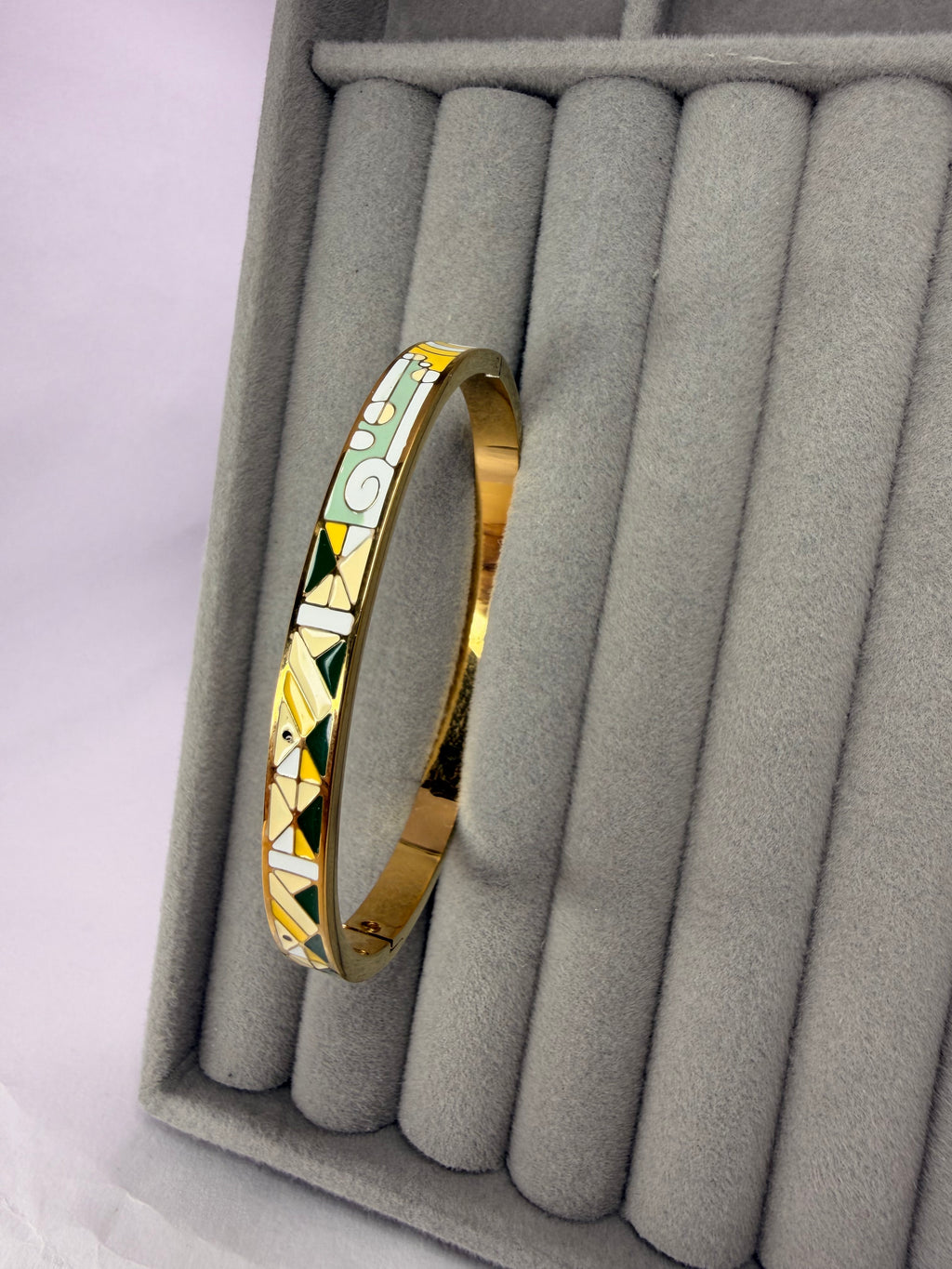 Geometric Bloom Bracelet