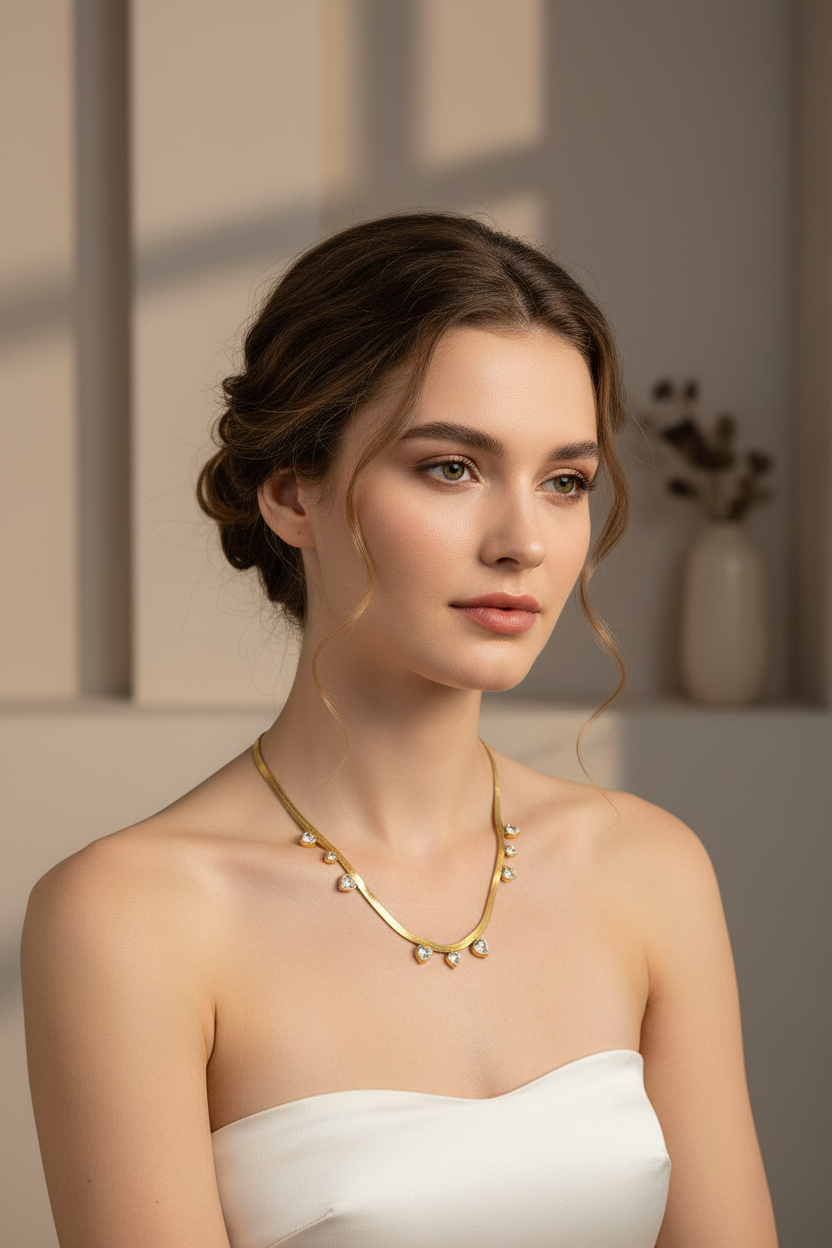 Heartbeat Chain Necklace