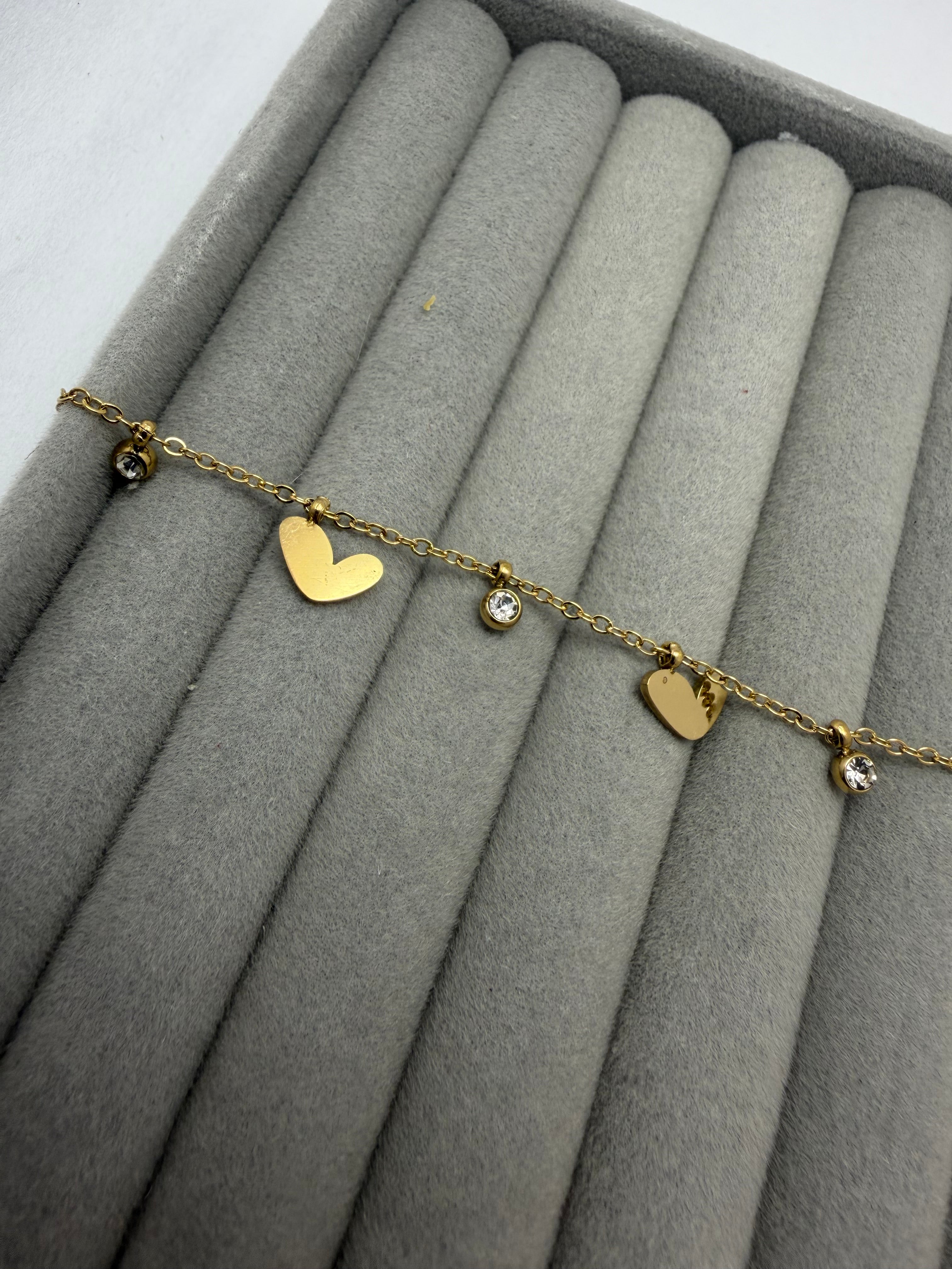 Heartbeat Charm Bracelet