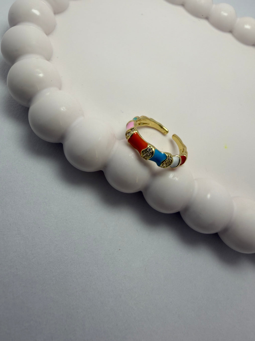 Multicolour Enamel Ring