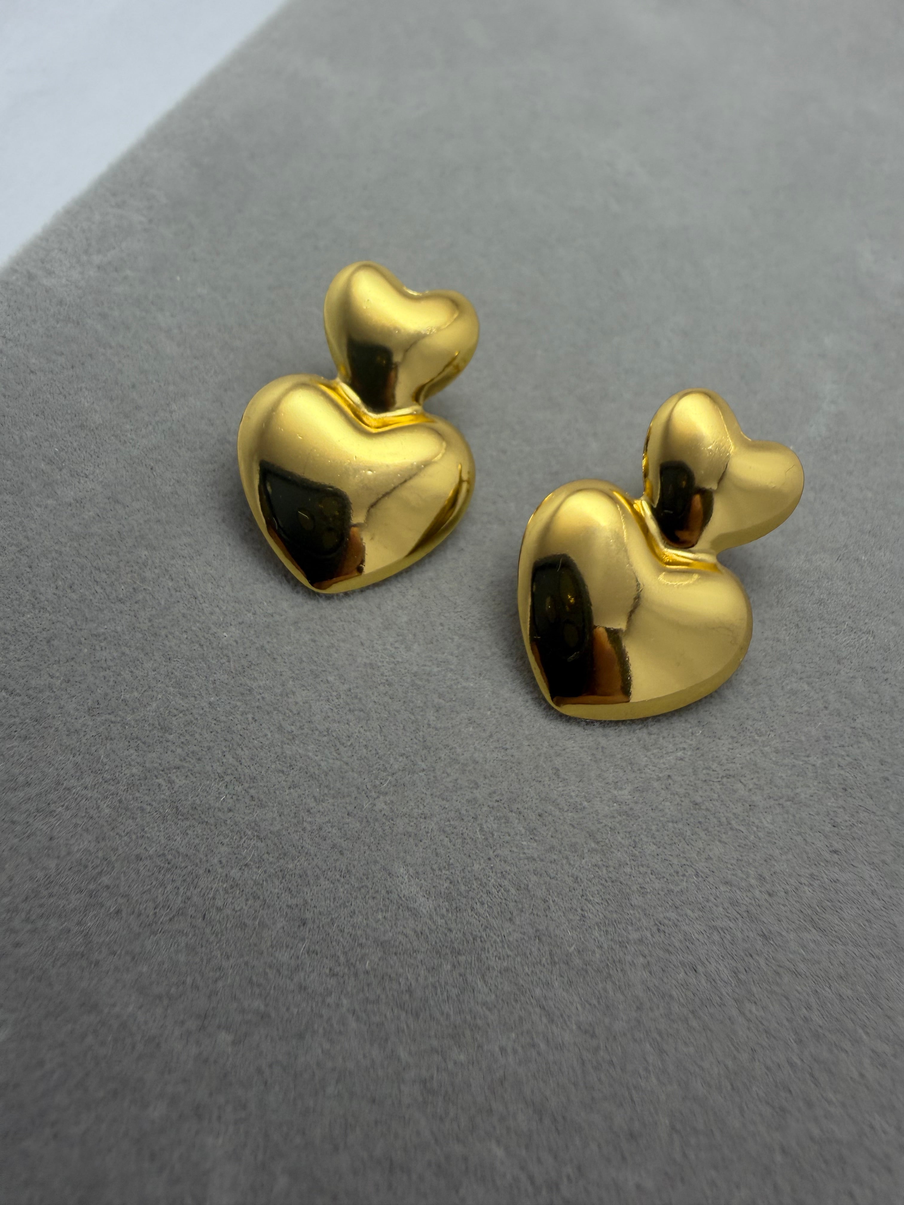 Duet Hearts Earrings
