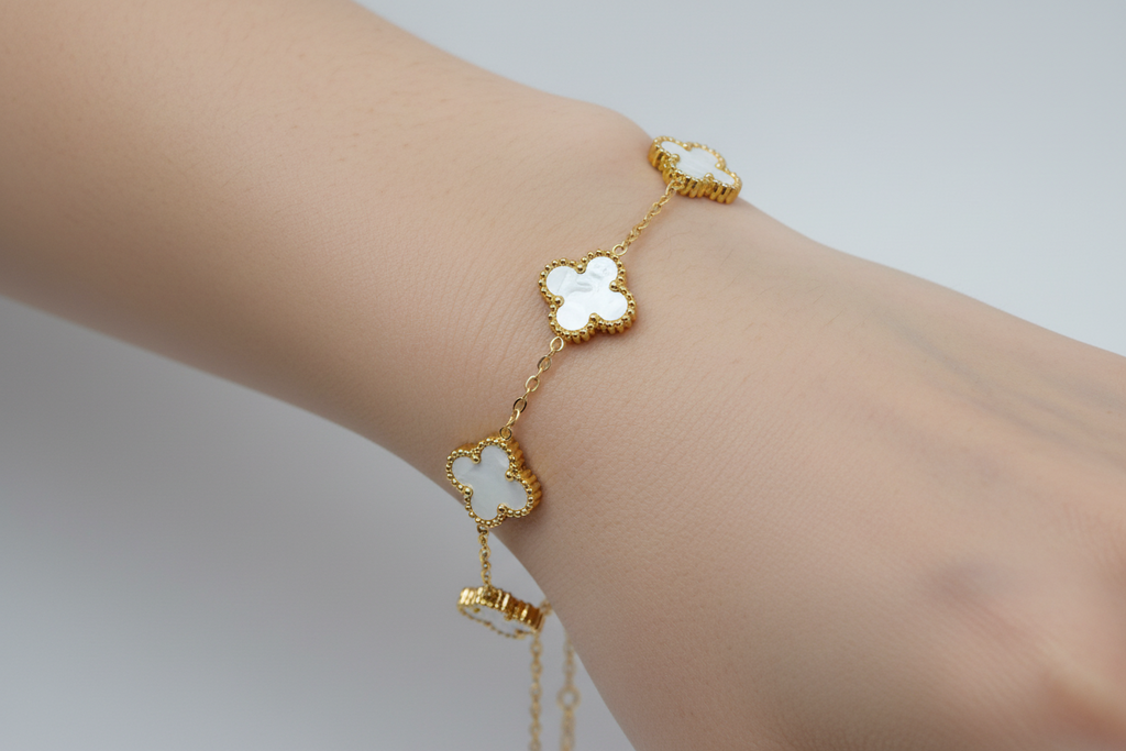 Golden Clover Bracelet