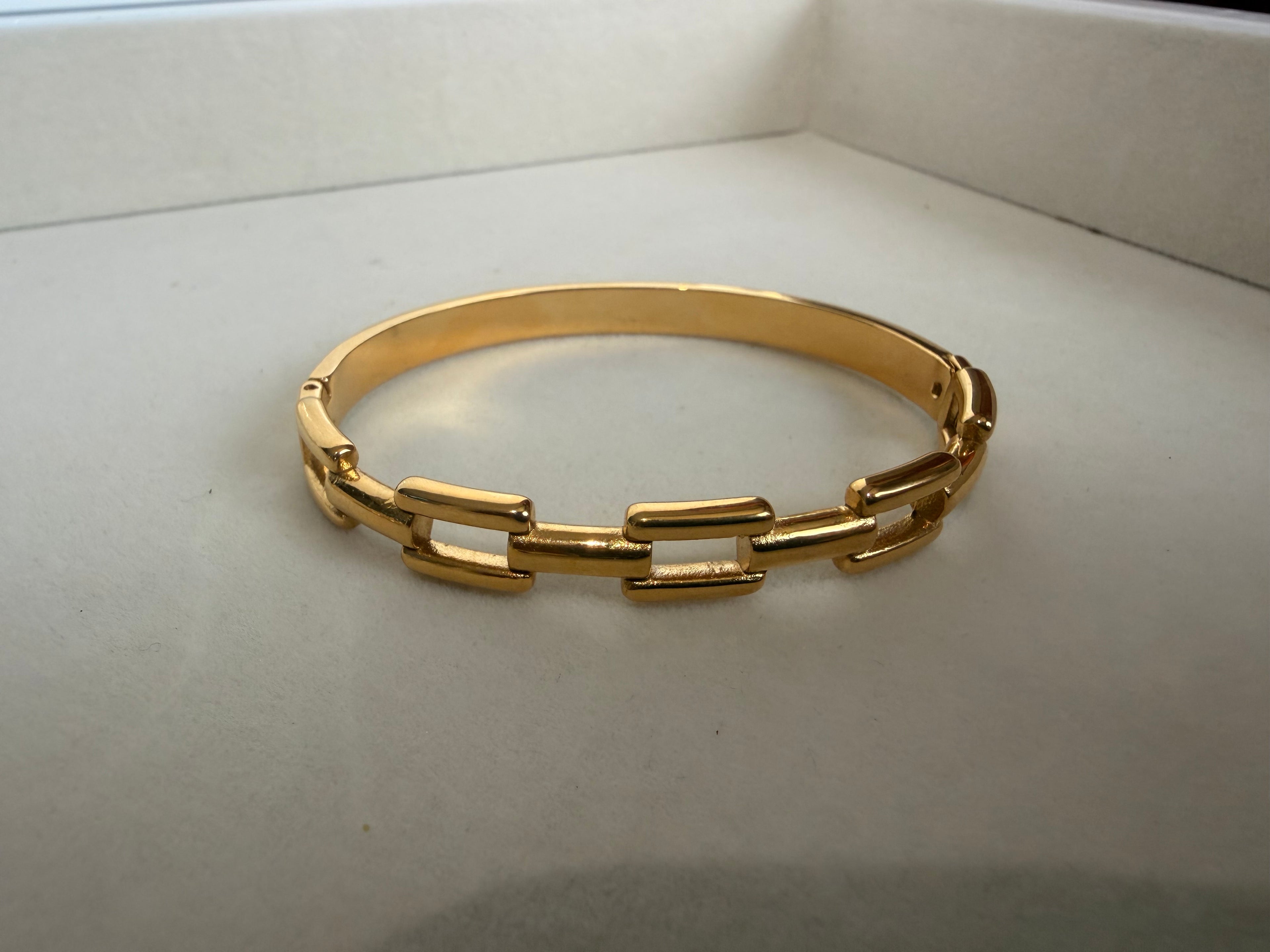 Interlock Cuff Bracelet