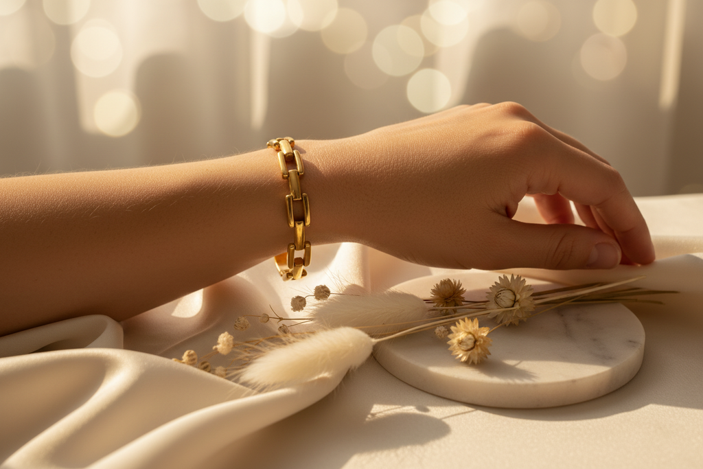 Interlock Cuff Bracelet