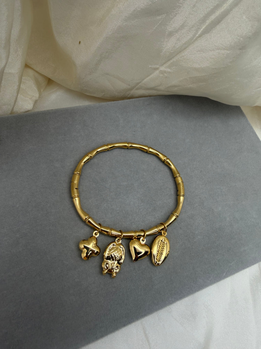 Seaworld Bamboo Charm Bangle