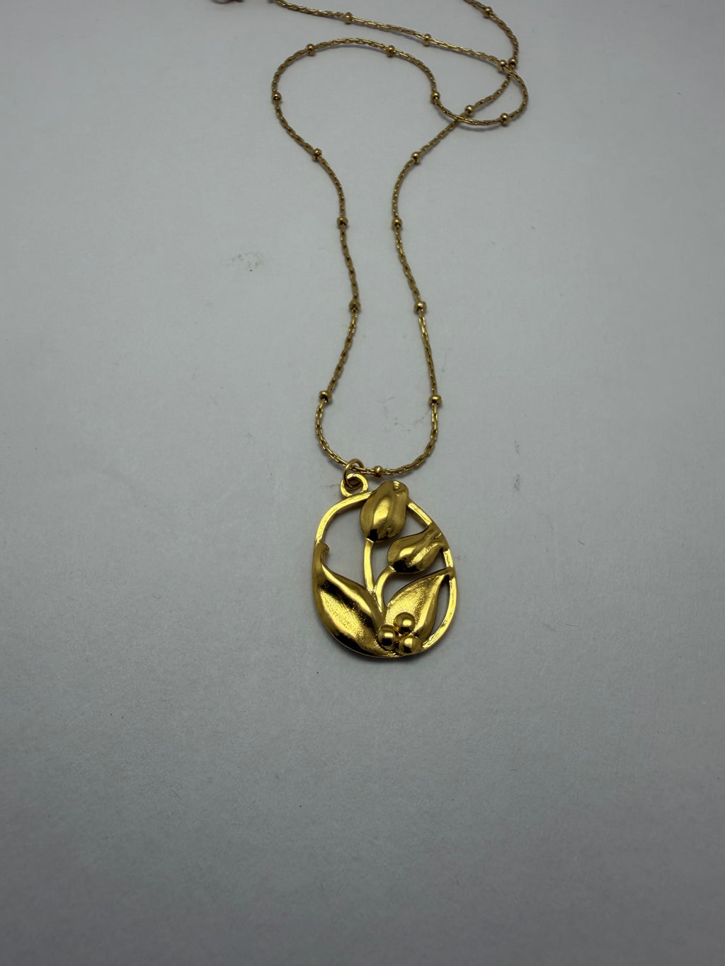 Golden Bloom Necklace