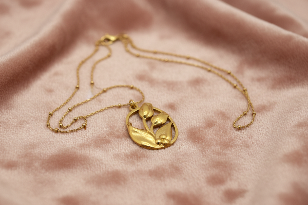 Golden Bloom Necklace