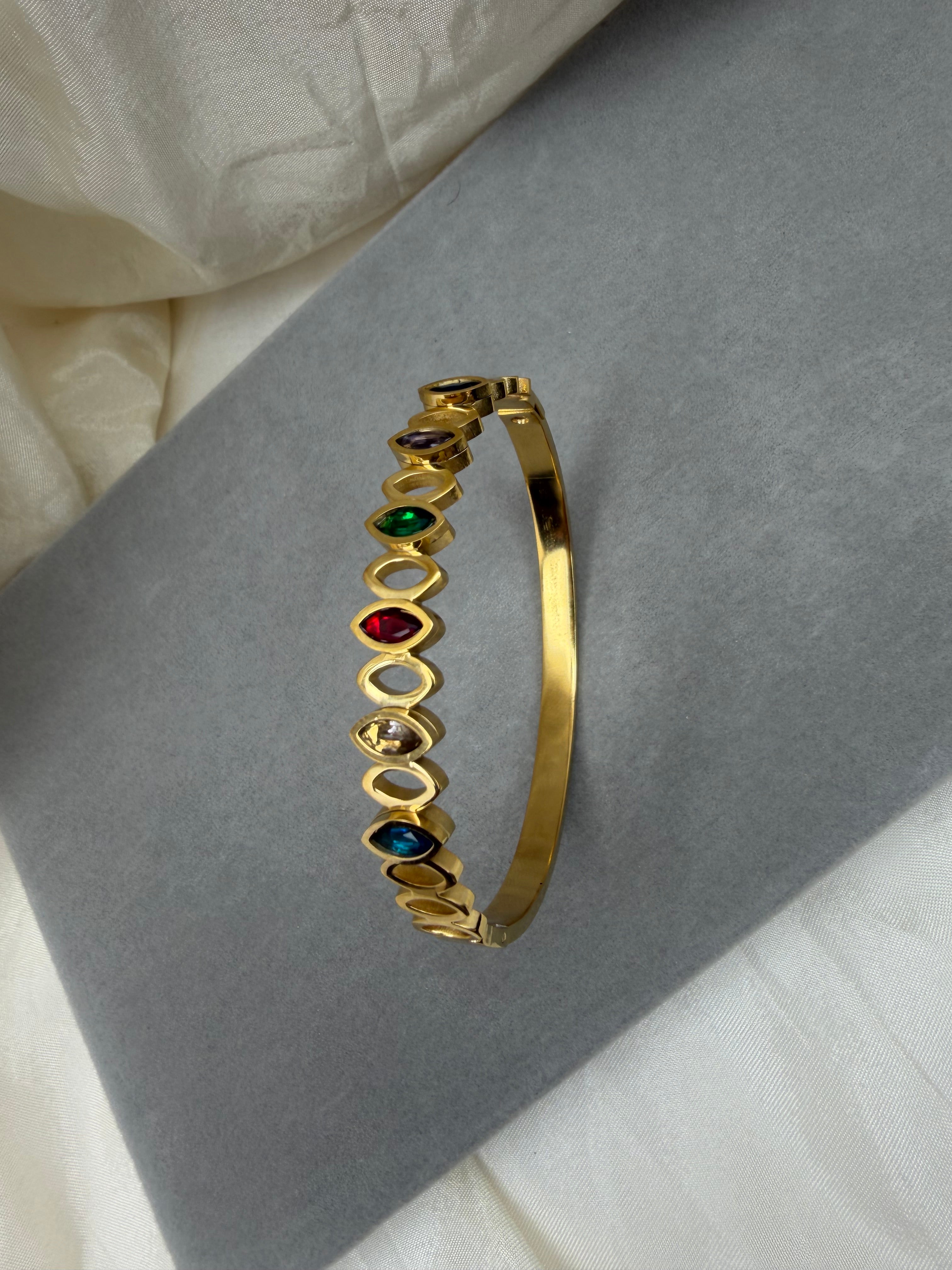 Rainbow Roulette Bangle
