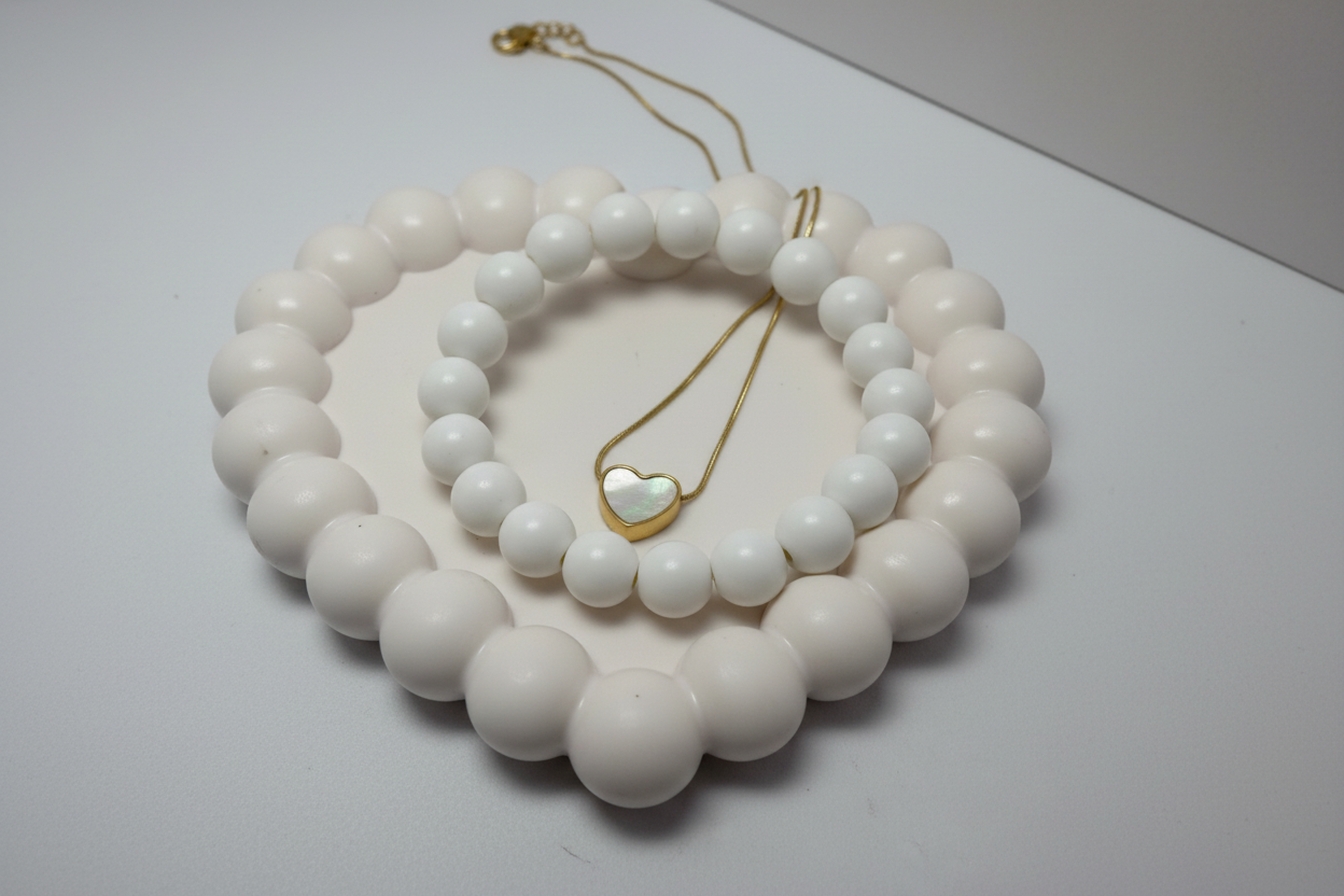 Aurora Heart Necklace