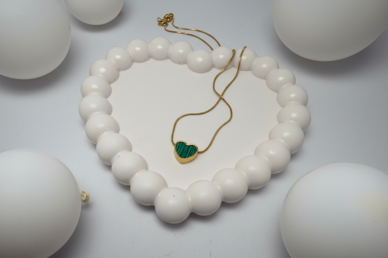 Aurora Heart Necklace