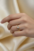 Amour Heart Solitaire Ring