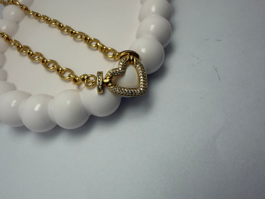 Love Lock Link Necklace