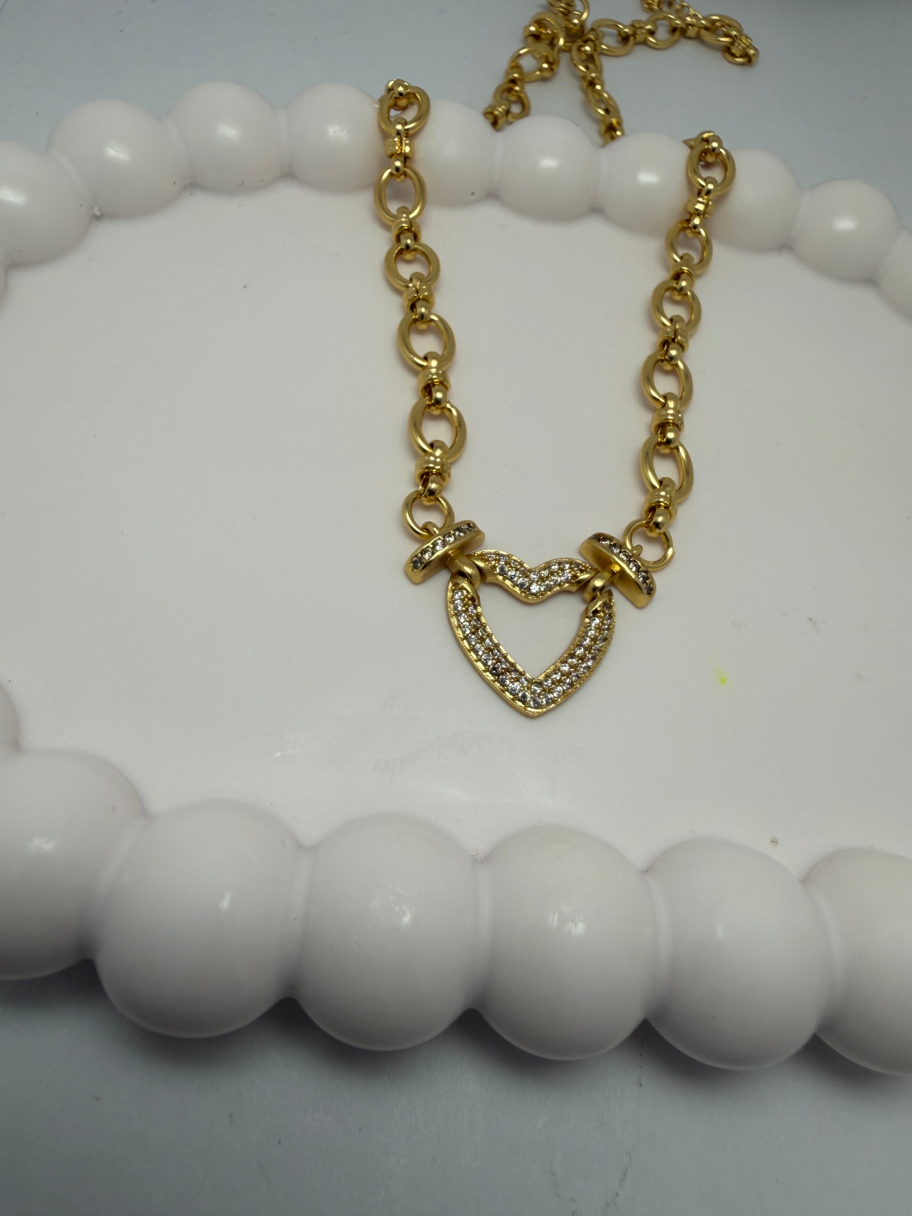 Love Lock Link Necklace