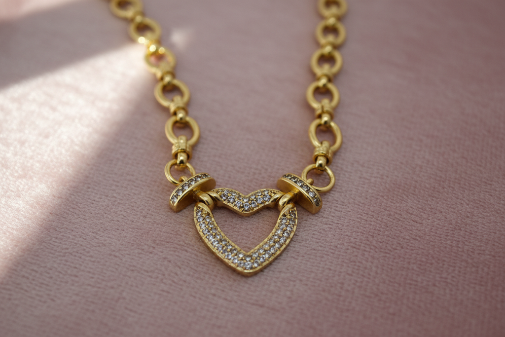 Love Lock Link Necklace