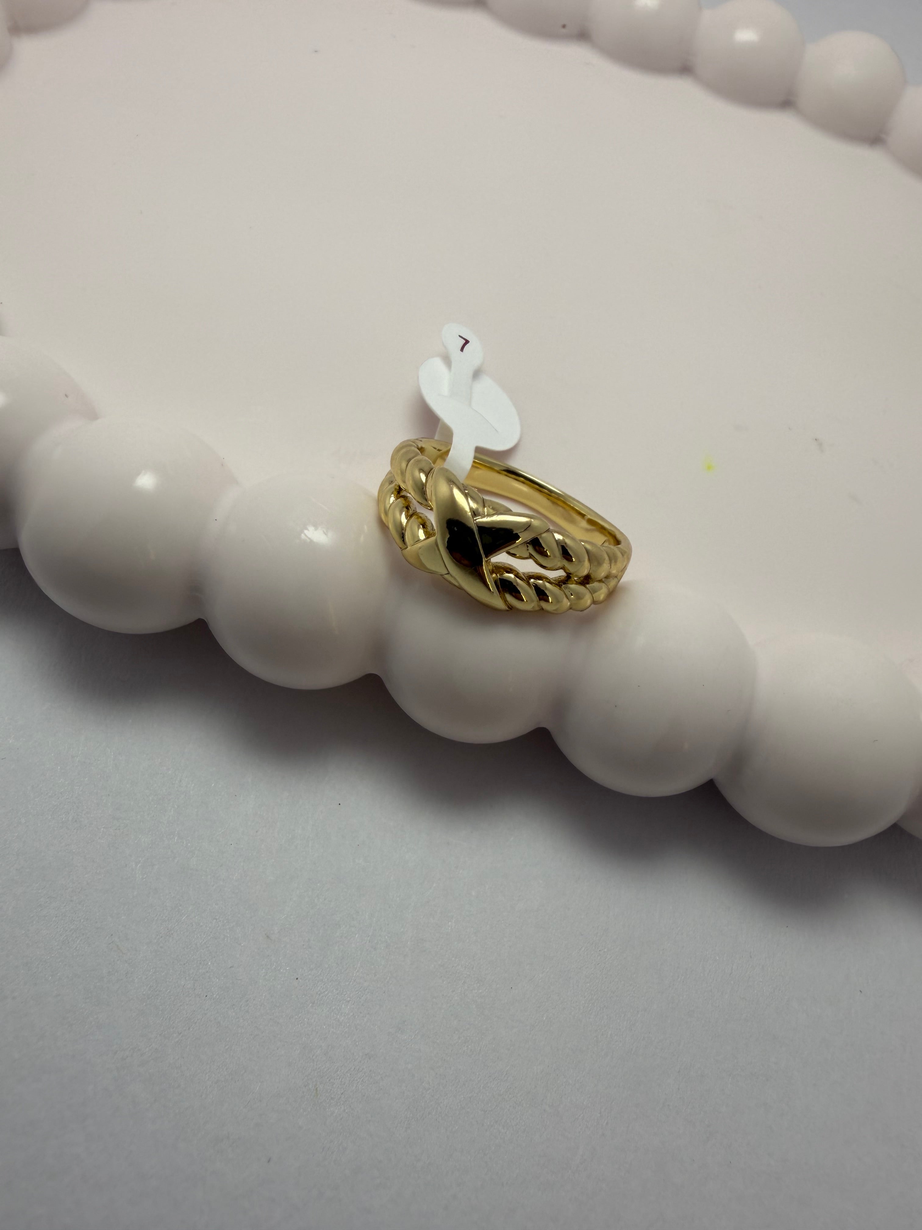 Golden Embrace Ring