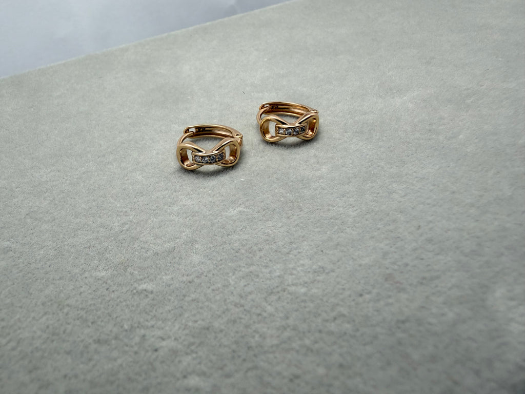 Infinity Hoop Earrings