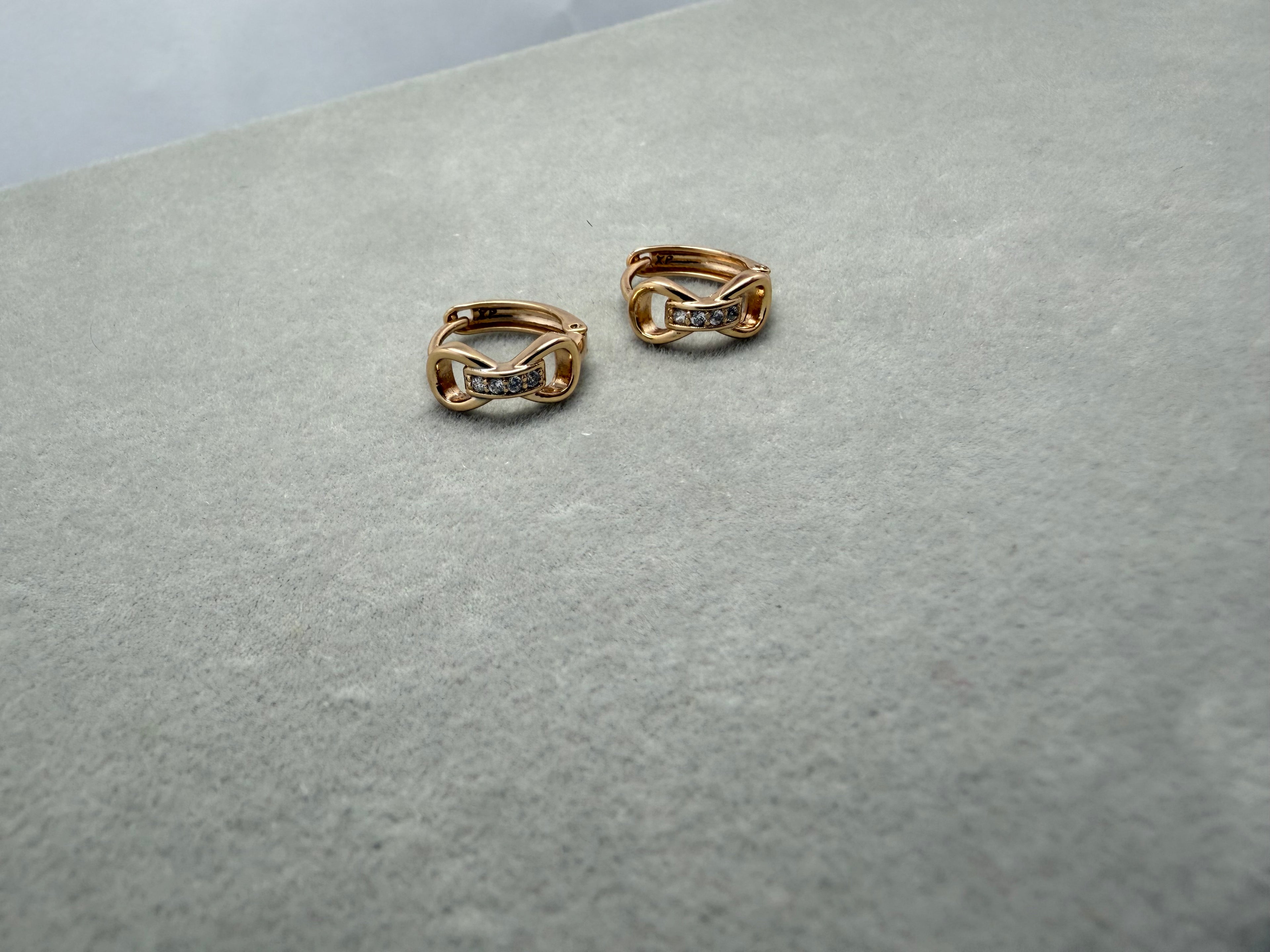 Infinity Hoop Earrings