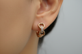 Infinity Hoop Earrings