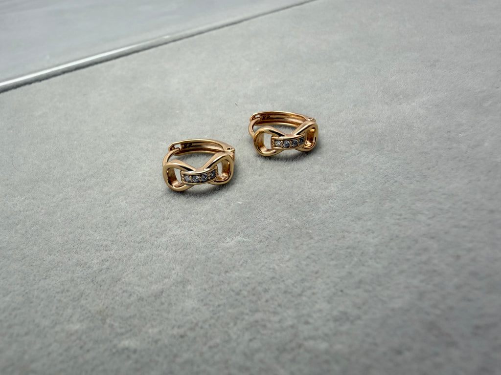 Infinity Hoop Earrings