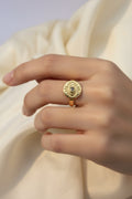 Nazar Evil Eye Coin Ring