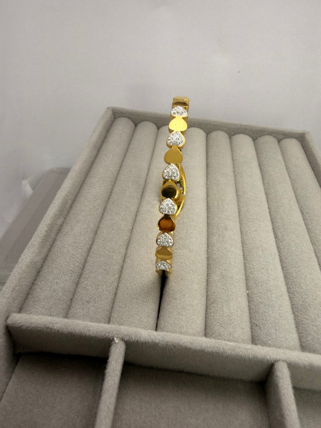 Crystal Heartbeat Bracelet