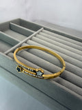 Twin Star Bangle Bracelet