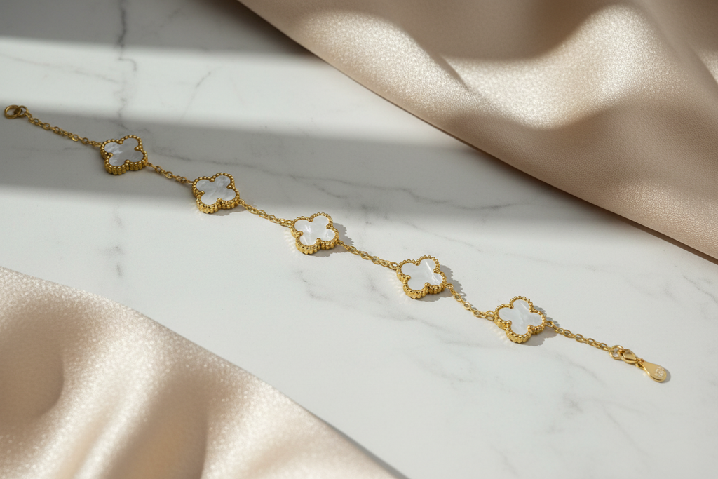 Golden Clover Bracelet