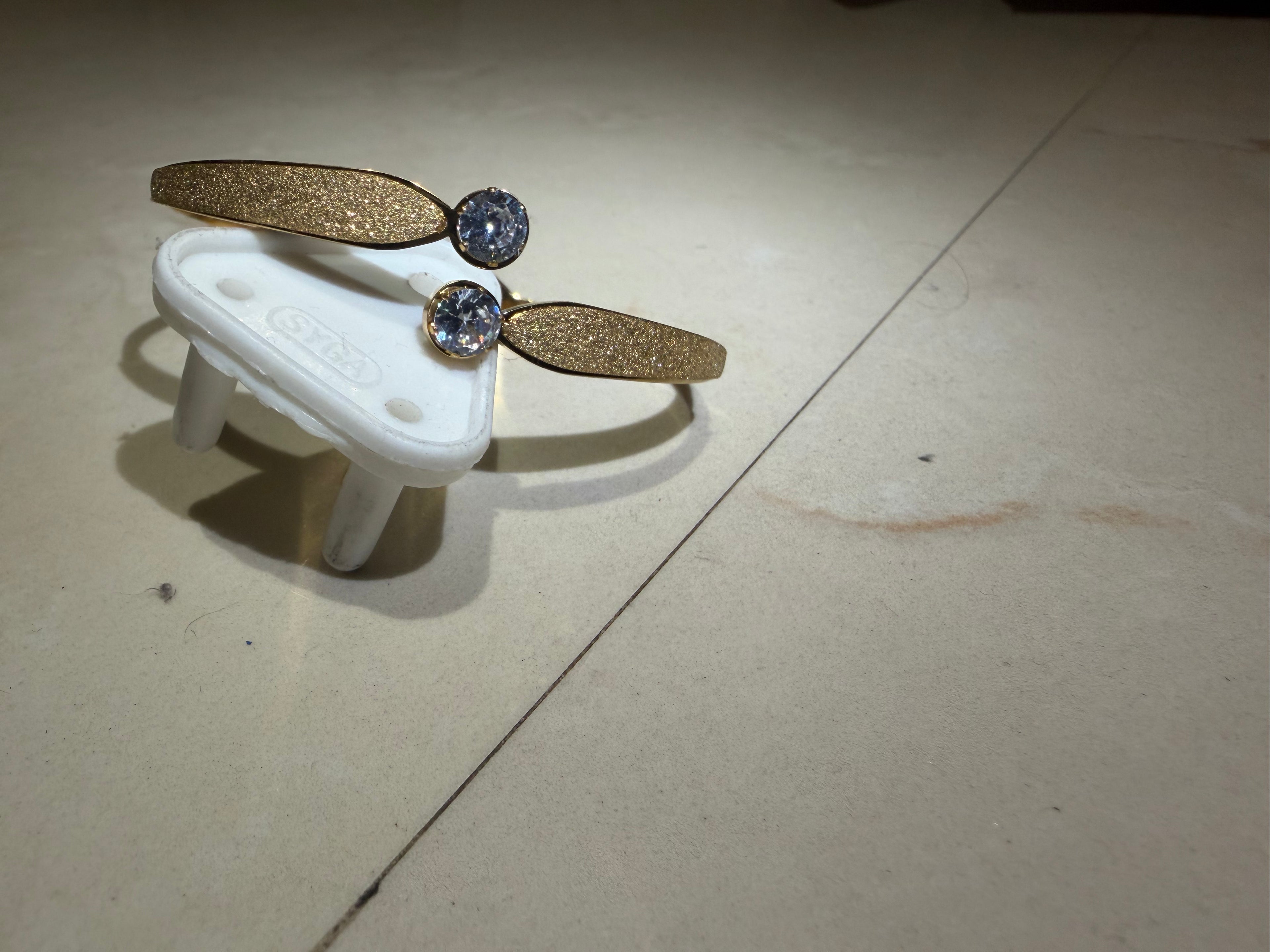 Two Stud Anti Tarnish Bracelet