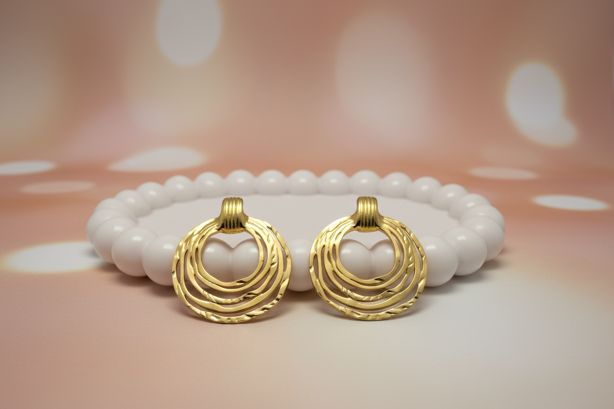 Aura Hoop Earrings