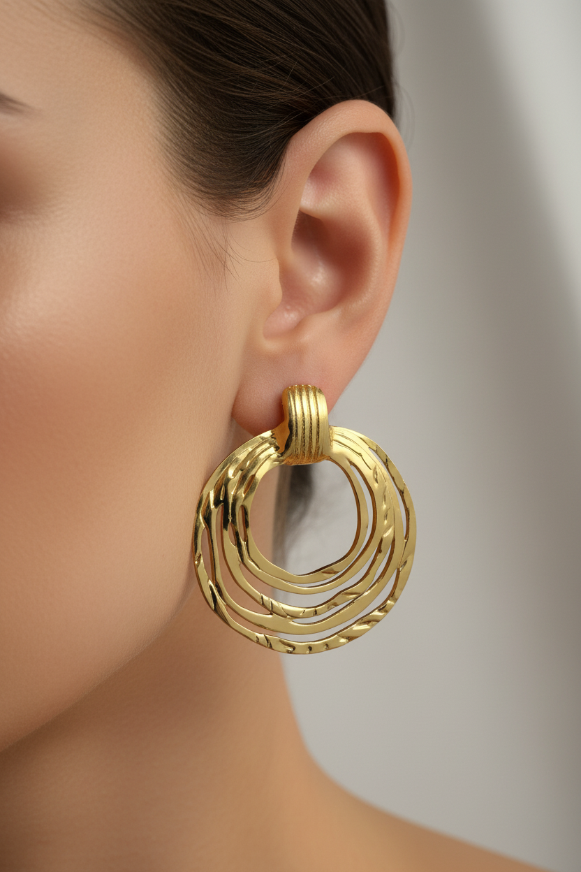 Aura Hoop Earrings