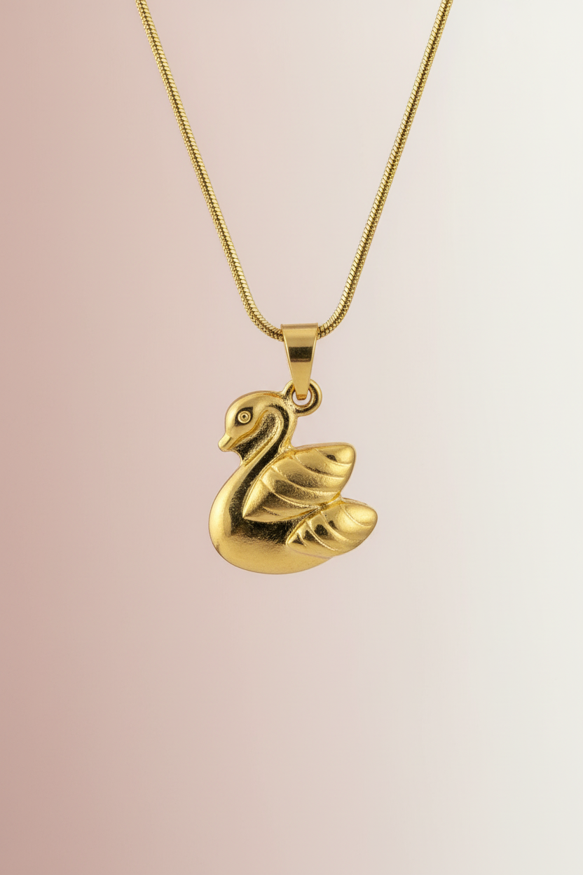 Swan Lake Pendant Necklace