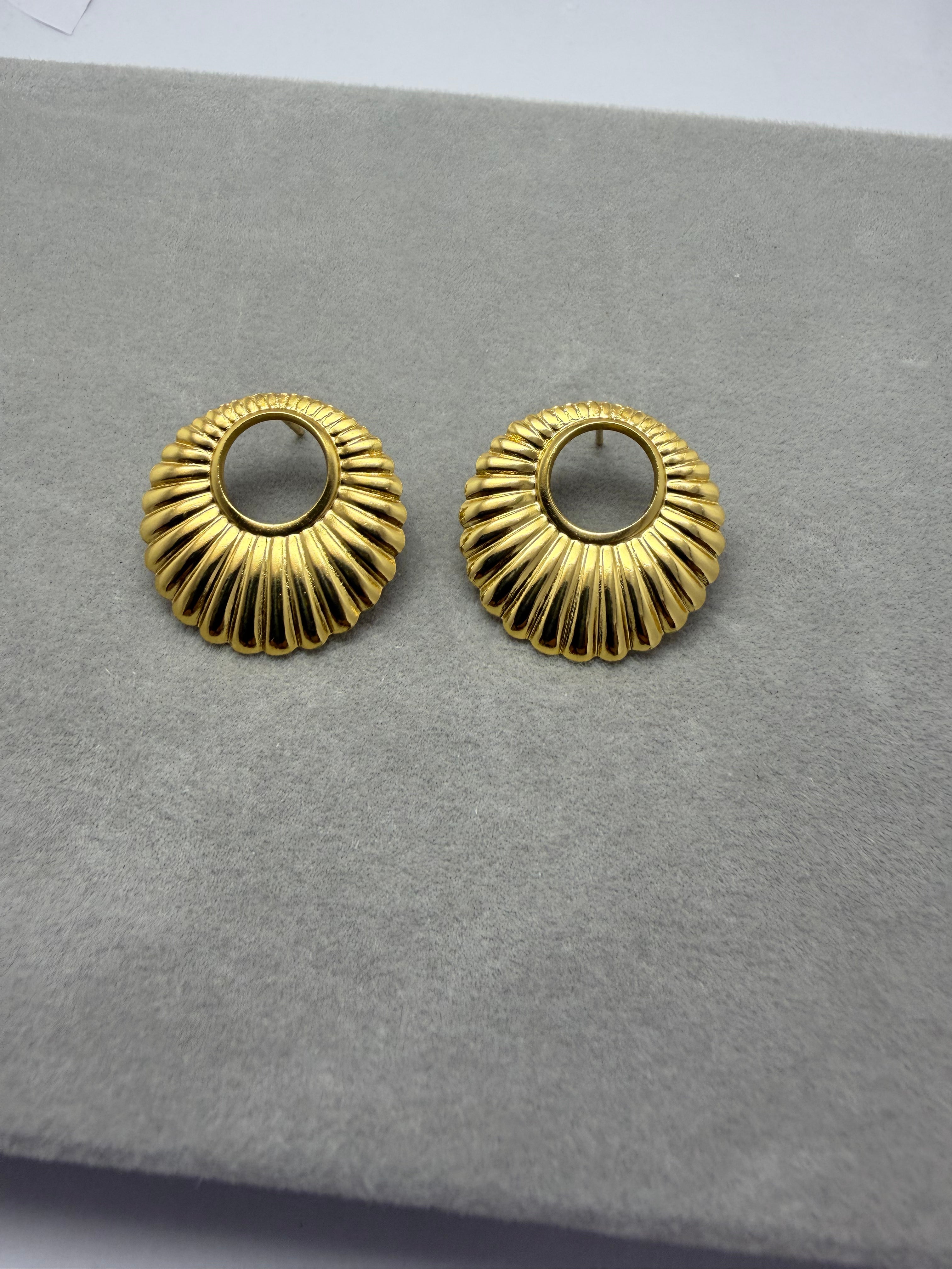 Disc Earrings
