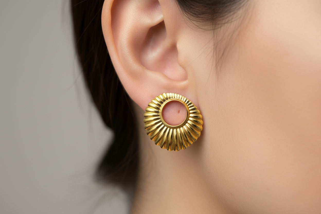 Disc Earrings