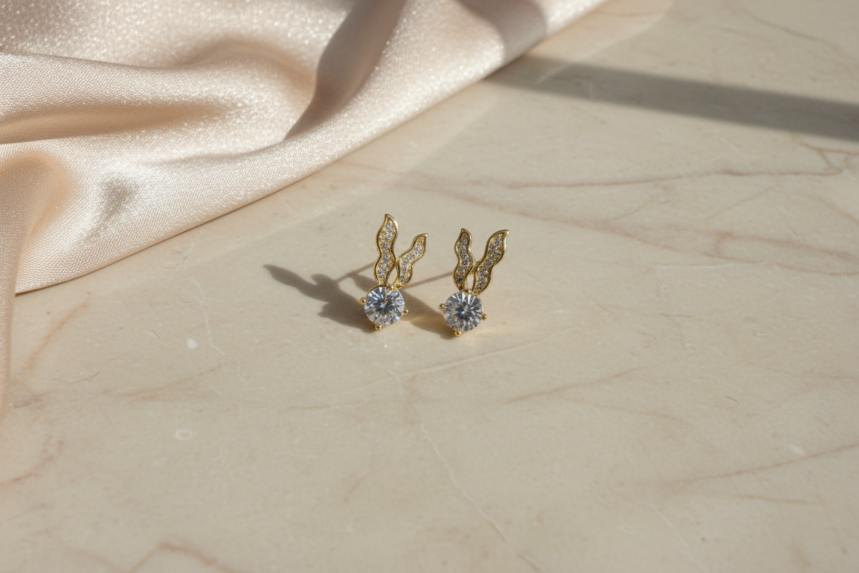 Celestial Stud Earrings