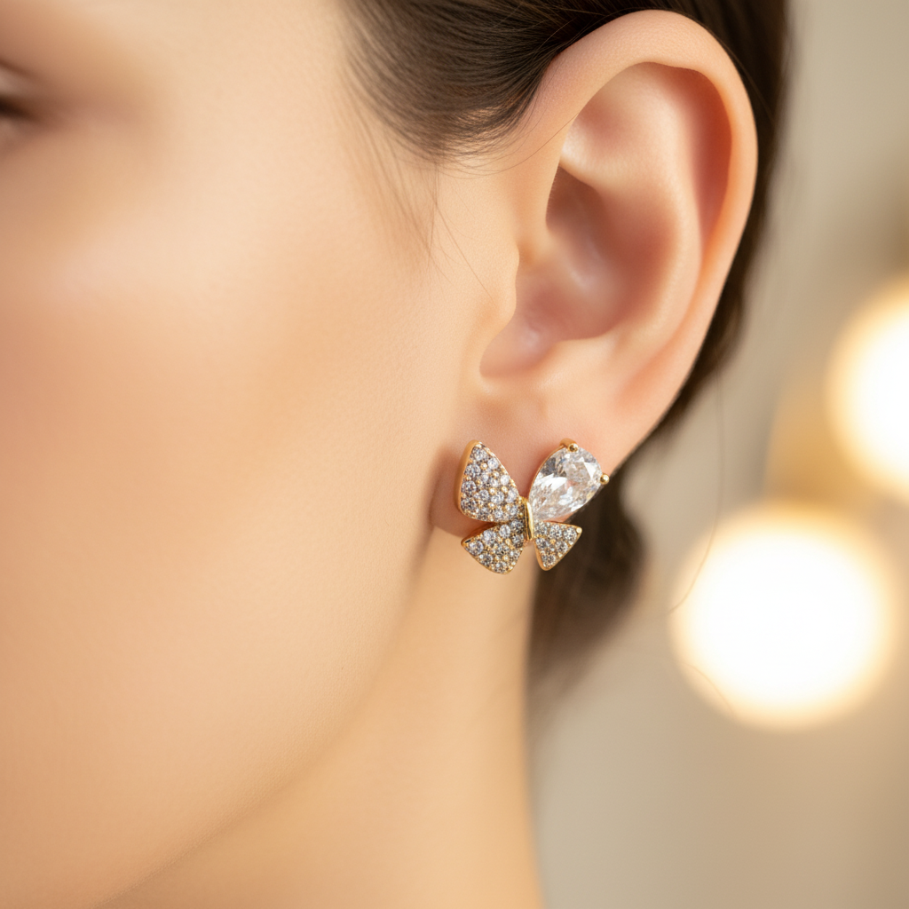 Dainty Wing Earrings