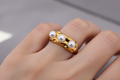 Tri-Pearl Ring
