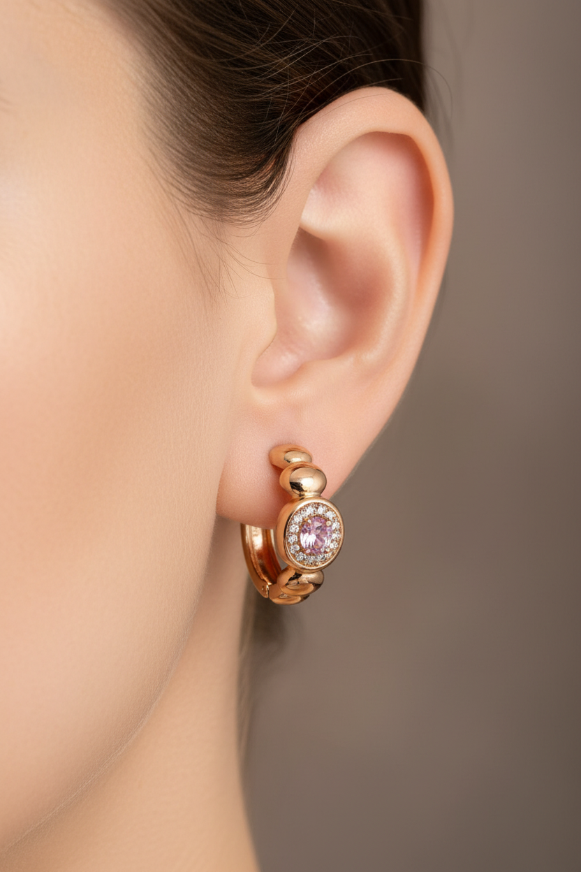 Melrose Mini Hoop Earrings
