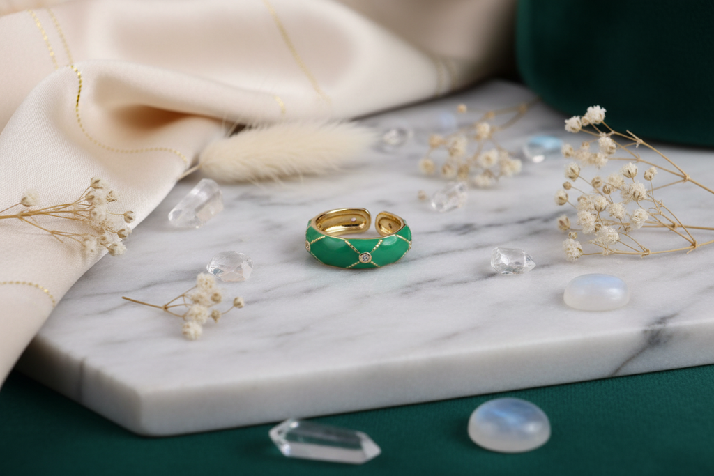 Golden Vine Ring