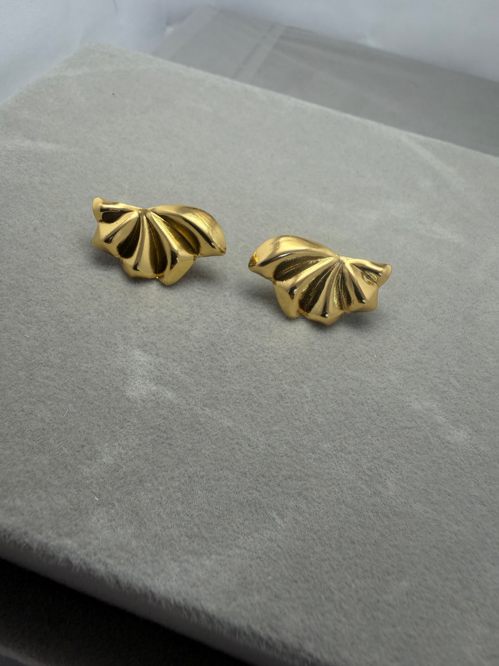 Golden Fanfare Earrings