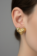 Molten Heart Earrings