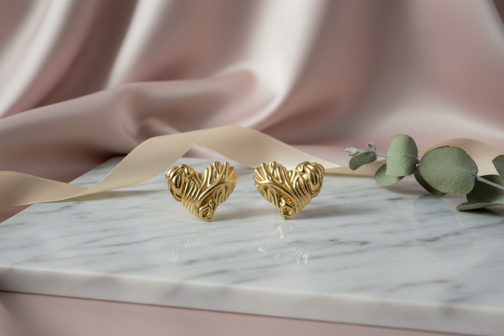Molten Heart Earrings