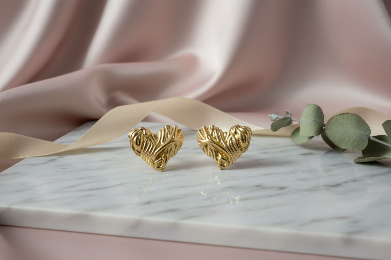 Molten Heart Earrings
