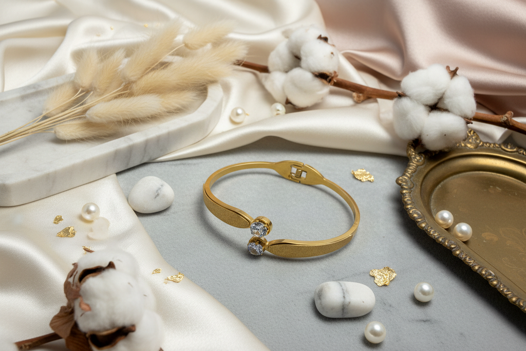 Twin Comet Bangle