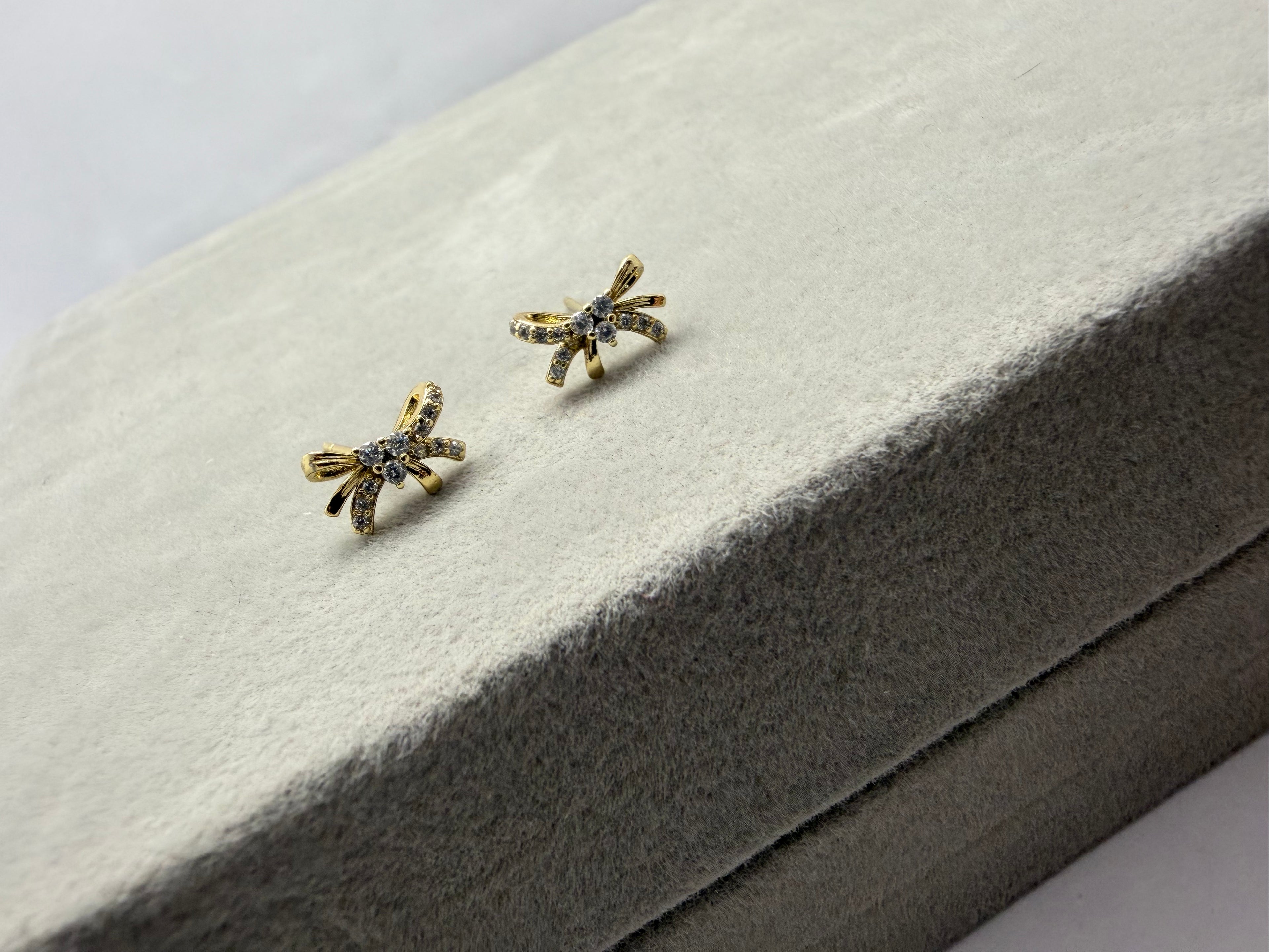 Abstract Bow Earrings